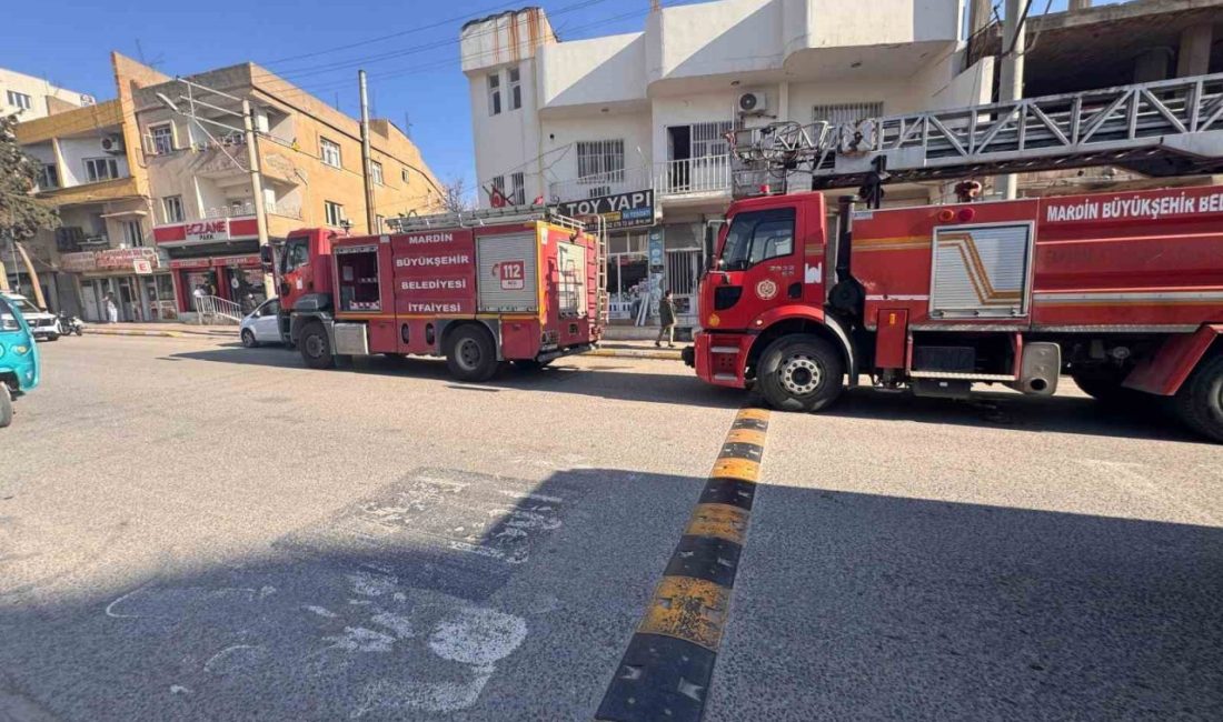 Mardin’in Nusaybin ilçesinde Aile Sağlık Merkezi’nde çıkan yangın itfaiye ekiplerince