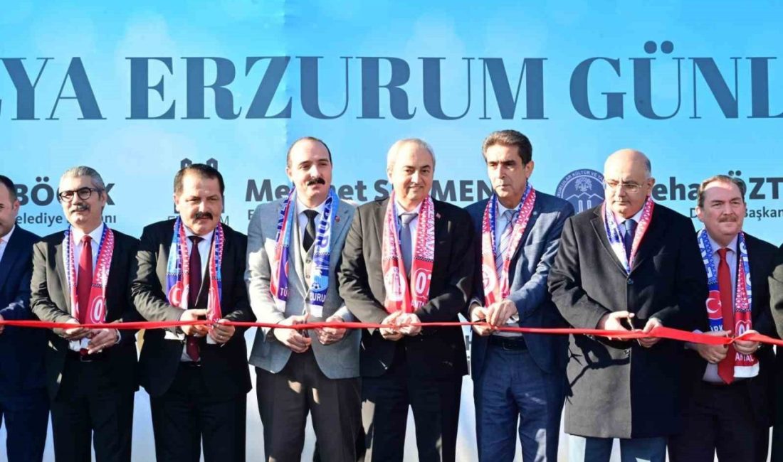 Antalya’da Erzurum Günleri Antalya Erzurum Günleri’nin açılışına katılan Kepez Belediye Başkanı Mesut Kocagöz,