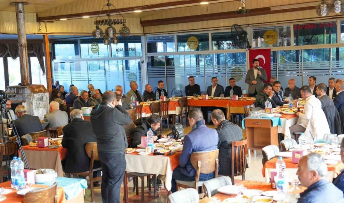Başkan Boltaç: “Ortak akılla çalışacağız” Tarsus Belediye Başkanı Ali Boltaç, muhtarlarla bir araya geldiği programda,