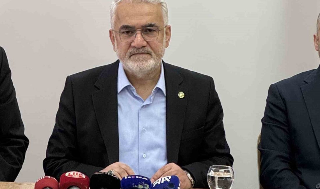 HÜDA PAR Genel Başkanı Zekeriya Yapıcıoğlu, “Silahların susması, kan akmasının