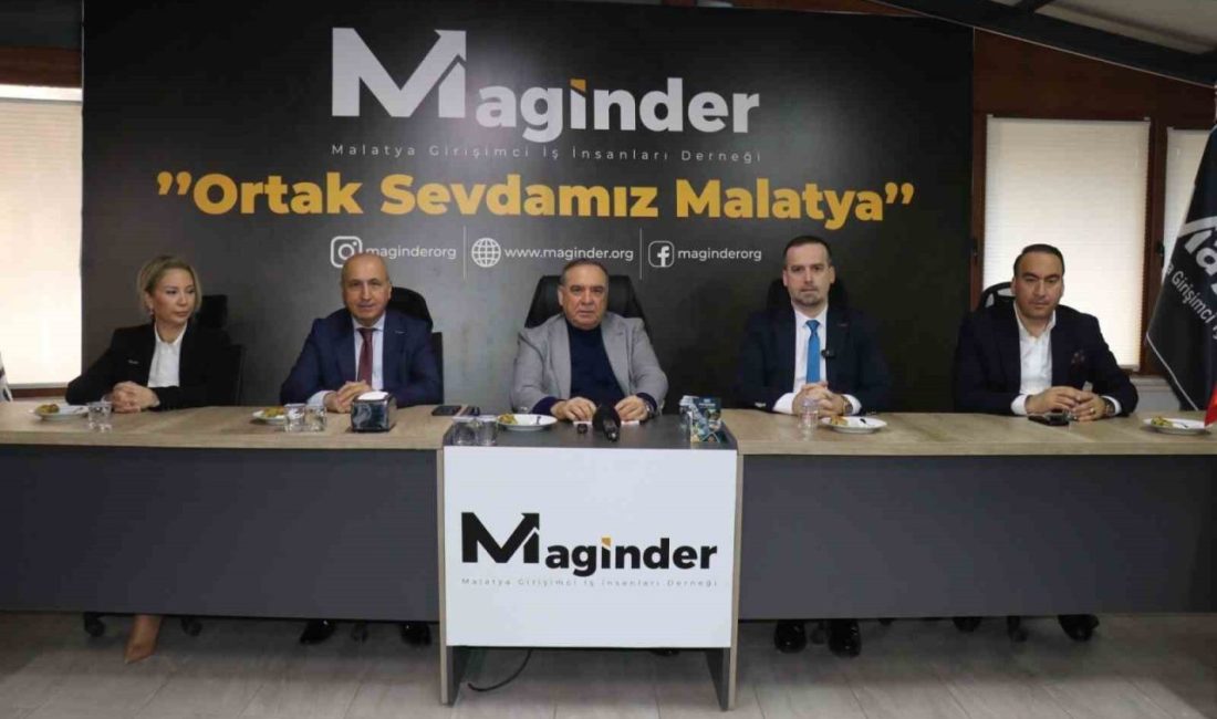 Malatya Girişimci İş İnsanları Derneği (MAGİNDER), onursal başkan Vahap Küçük’ün