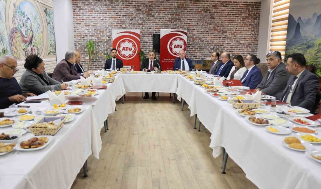 Adana Alparslan Türkeş Bilim ve Teknoloji Üniversitesi Rektörü Prof. Dr.