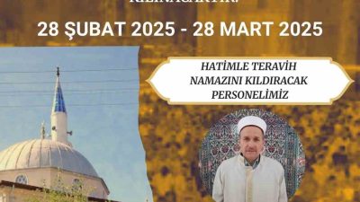 Muğla’nın Köyceğiz ilçesinde Toparlar Mahallesi Mescidi Kebir Camii’nde Ramazan Ayı