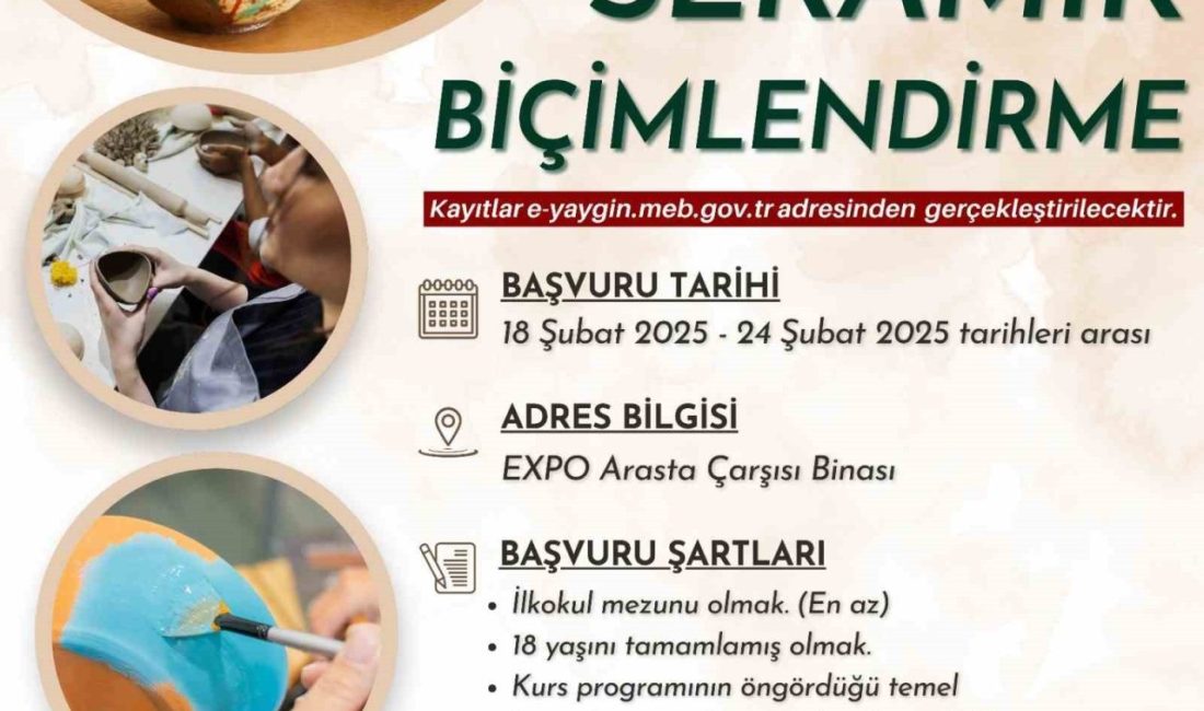 Onikişubat Belediyesi hem sanatla buluşturacak hem de meslek edindirecek Onikişubat Belediyesi’nin özellikle ‘Asrın Felaketi’nden etkilenen kadınların istihdamına katkı sağlamak