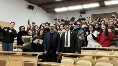 Dünya Gençlik ve Spor Konfederasyonu il Başkanı Gürkan Sönmez, Atatürk