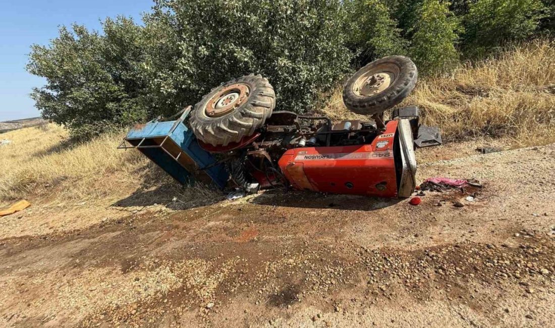 Şanlıurfa’nın Halfeti ilçesinde traktörün devrilmesi sonucu meydana gelen kazada 3