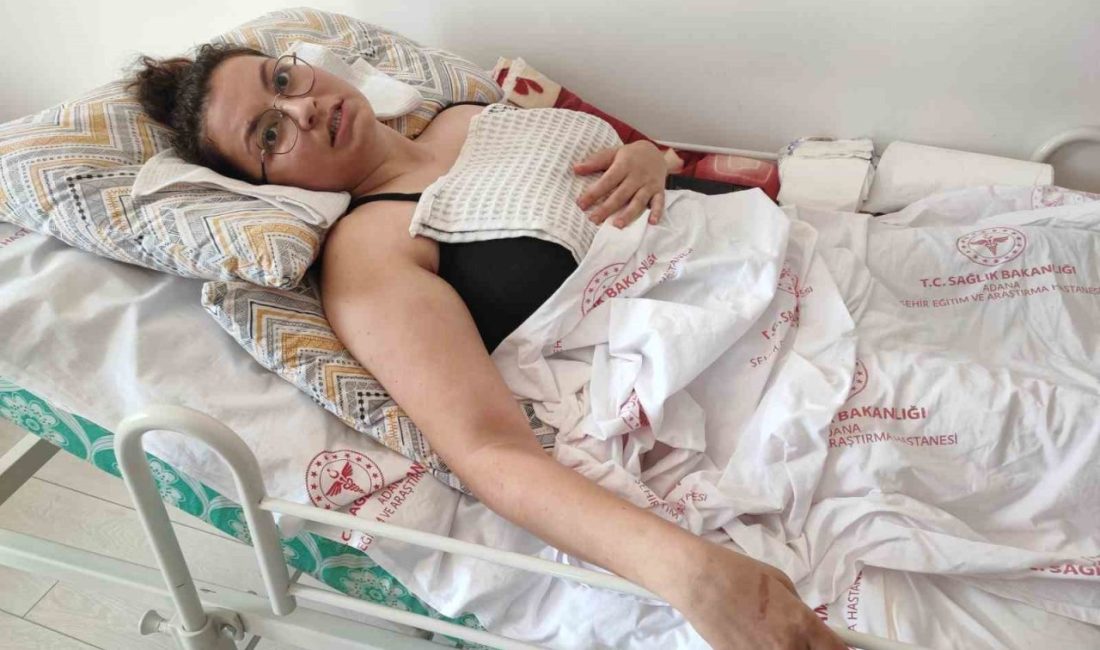 Kocası tarafından balkondan atıldığını öne süren öğretmen felç kaldı Adana’da bundan 6 ay önce evlendiği ve 21 gün önce