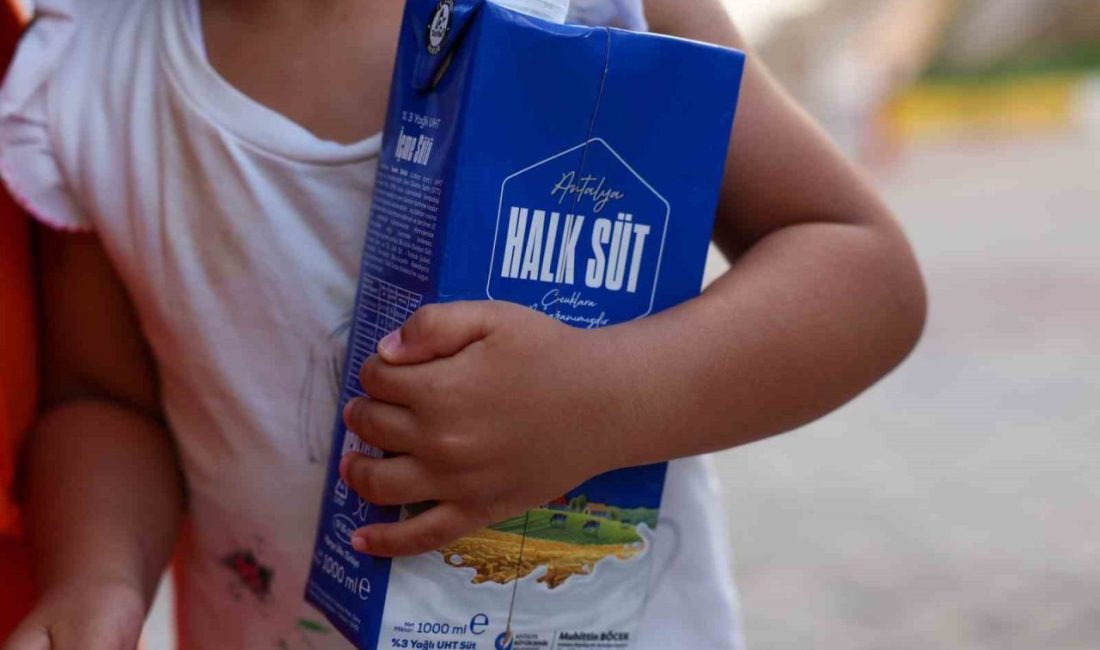 Antalya Büyükşehir Belediyesi’nin 2020 yılında başlattığı Halk Süt Projesi sürüyor.