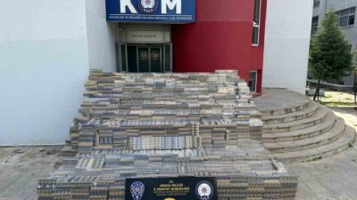 Adana’da bir kamyonda piyasa değeri 13 milyon 500 bin TL