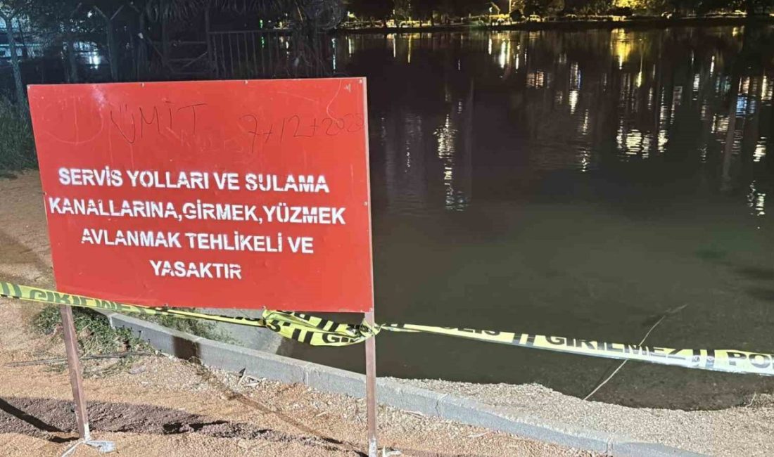 Adana’da nehre düşen 21 yaşındaki genç hayatını kaybetti. Olay, merkez