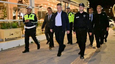 Adıyaman İl Emniyet Müdürü Arzum Nazman, kent merkezinde bulunan Gökkuşağı