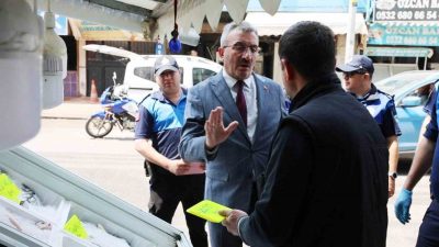 Mersin’in merkez ilçe Akdeniz Belediyesi Zabıta Müdürlüğü ekipleri, halk sağlığını