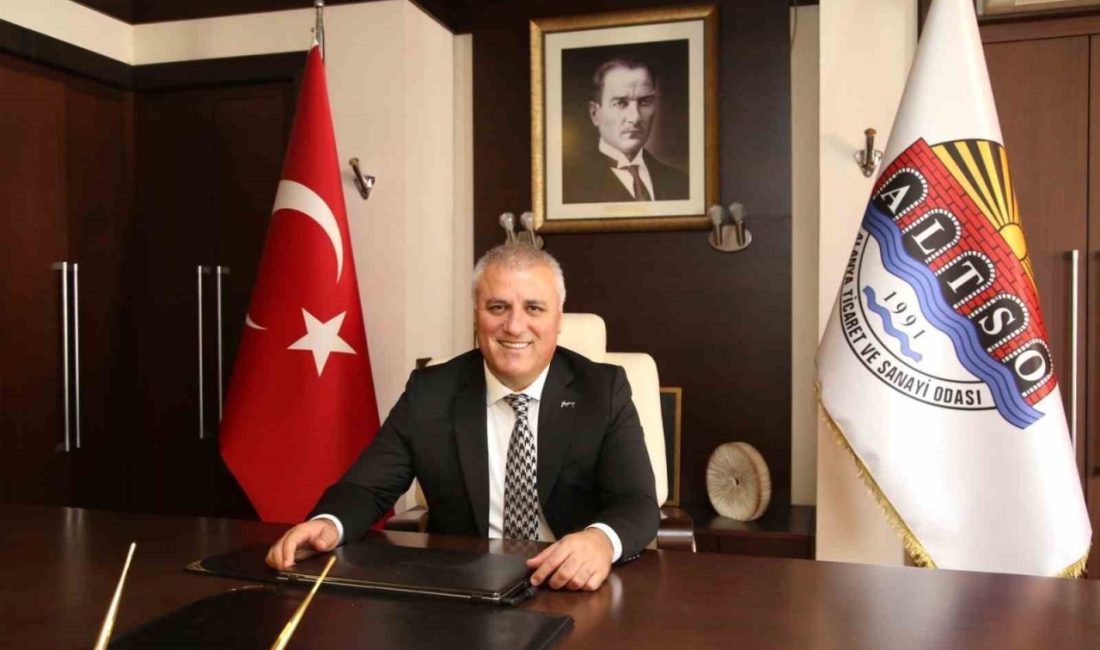Alanya Ticaret ve Sanayi Odası (ALTSO) Başkanı Eray Erdem, yerel