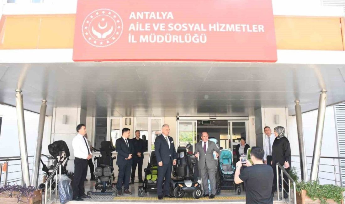 Antalya Aile ve Sosyal Hizmetler İl Müdürlüğüne ihtiyaç sahibi bireylere