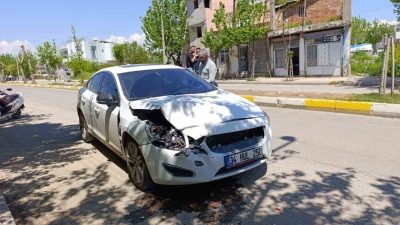 Adıyaman’da, bir grup şahıs önünü kestikleri aracın önünü keserek sürücüsünü
