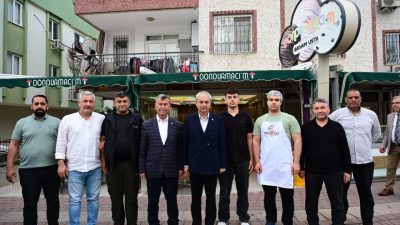 Kepez Belediye Başkanı Mesut Kocagöz, Yeni Emek ve Kütükçü Mahallesi
