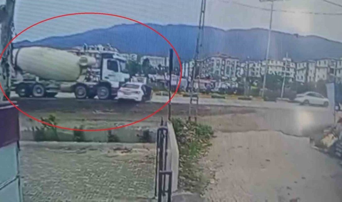 Hatay’da beton mikserinin çarpıp altına alarak metrelerce sürüklediği otomobilin sürücüsü