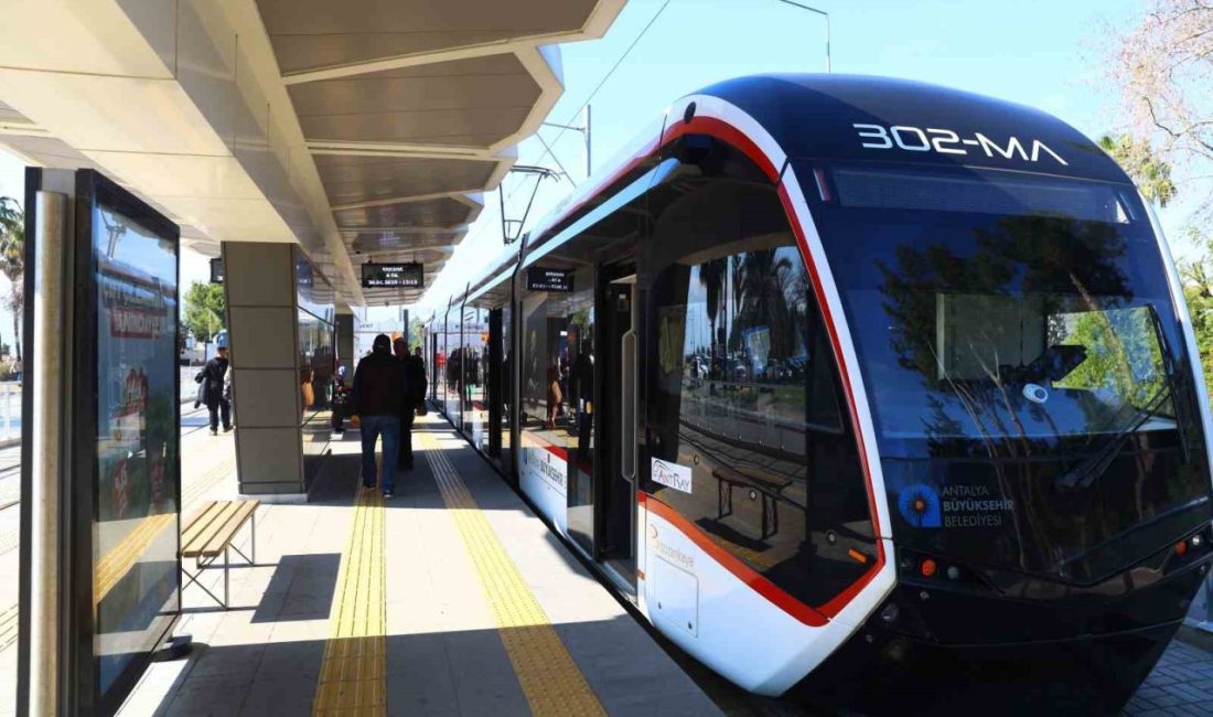 Antalya Büyükşehir Belediyesi ve iştirakine ait nostalji tramvayı, raylı sistem