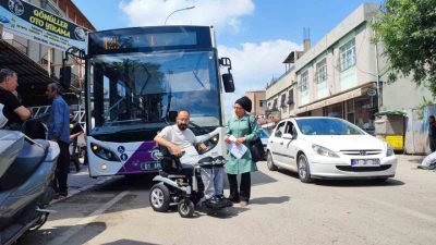 Adana’da tekerlekli sandalyeye mahkum 37 yaşındaki vatandaş, hastane randevusuna gitmek