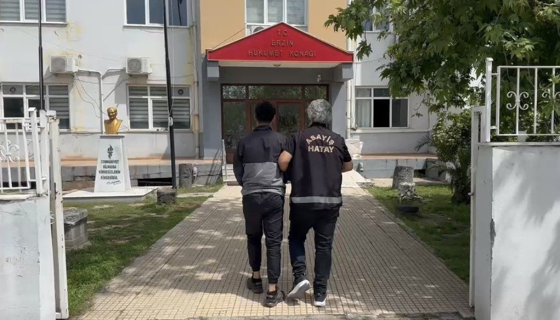 Hatay’da 4 yıl 6 ay kesinleşmiş hapis cezası bulunan İ.E.C.,