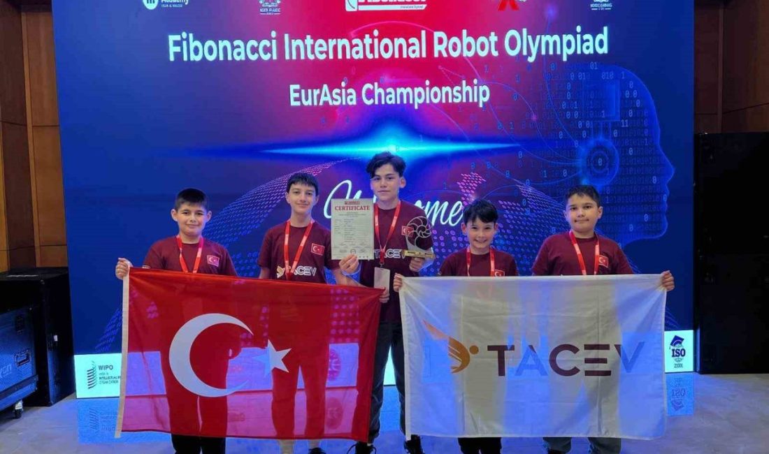 Antalya’da düzenlenen Fibonacci International Robot Olympiad Avrasya Şampiyonası’nda yarışmacılar 18-22