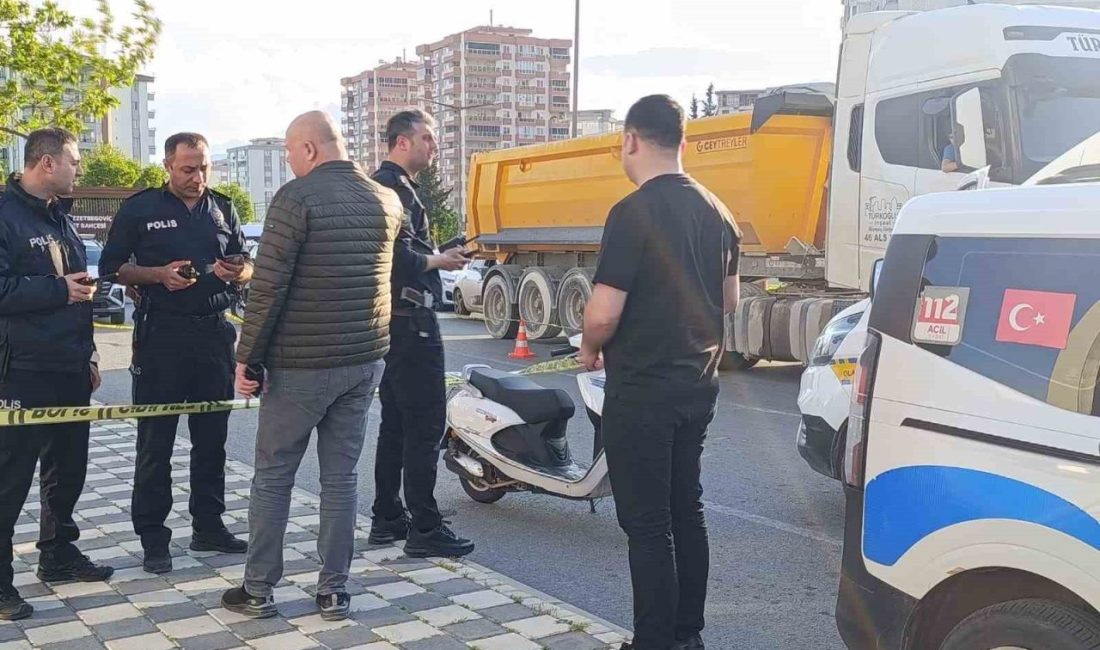 Kahramanmaraş’ta bir şahsın husumetlisine silahla ateş ettiği sırada, olay yerinden