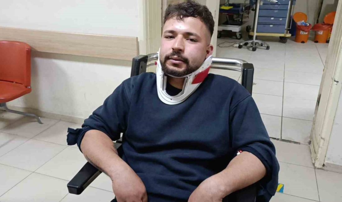 Adana’nın Kozan ilçesinde etkili olan sağanak yağışın ardından meydana gelen