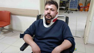 Adana’nın Kozan ilçesinde etkili olan sağanak yağışın ardından meydana gelen