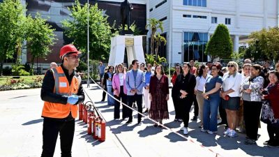Antalya’nın Muratpaşa Belediyesi Afet İşleri Müdürlüğü, belediyenin ana hizmet binasında