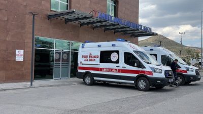 Niğde’de yapımı devam eden kapalı cezaevi inşaatında yüksekten düşerek yaralanan