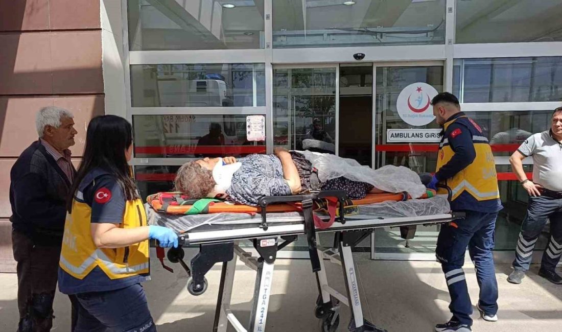 Adıyaman’da, seyir halindeki sepetli motosiklet, yolcusu düştükten sonra devrilmesi sonucu