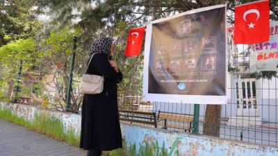 Kahramanmaraş’ta yaşlı bir kadın saldırının yaşandığı Ayser Çalık Ortaokulu’na gelerek