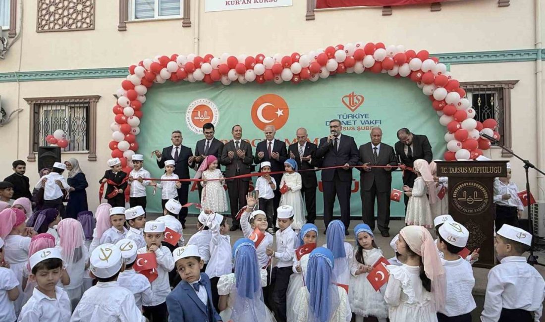 Mersin’in Tarsus ilçesinde İlçe Müftülüğü tarafından yapımı tamamlanan Ayşe Betül