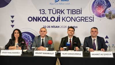 Türk Tıbbi Onkoloji Derneği tarafından Antalya’da düzenlenen 13. Türk Tıbbi