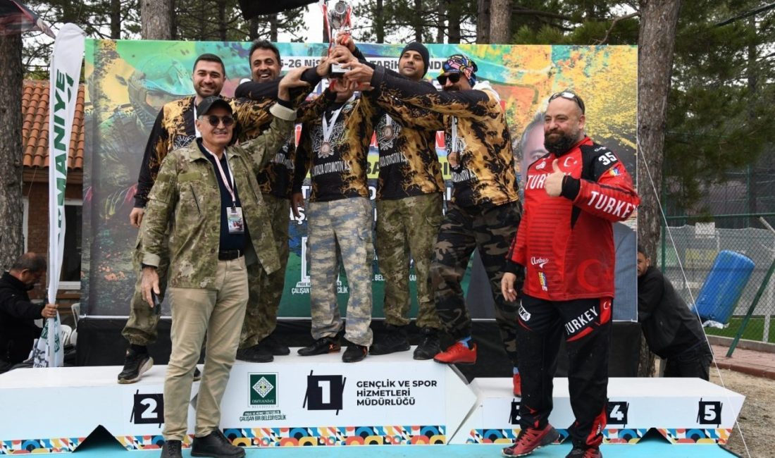 Türkiye Gelişmekte Olan Spor Branşları Federasyonu tarafından Osmaniye’de düzenlenen Paintball