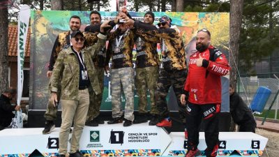 Türkiye Gelişmekte Olan Spor Branşları Federasyonu tarafından Osmaniye’de düzenlenen Paintball
