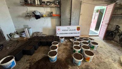 Yozgat’ta düzenlenen uyuşturucu operasyonunda uyuşturucu yetiştirme malzemeleri ele geçirildi. İl
