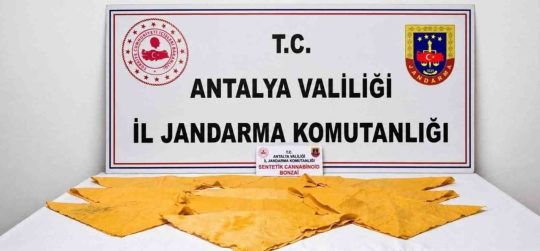 Antalya İl Jandarma Komutanlığınca Alanya ilçesinde düzenlenen uyuşturucu operasyonunda 1