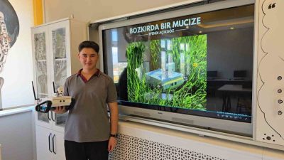 Yozgat’ın Yerköy ilçesinde yaşayan Efendi Açıkgöz isimli 11. sınıf öğrencisi