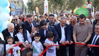 Hatay’ın Arsuz ilçesinde Kaymakam Fatih Eroğlu’nun katılımıyla Karaağaç Şarkkonak Mahallesinde