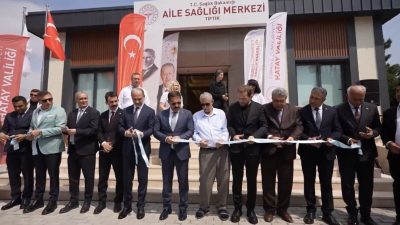 Hatay’ın Belen ilçesi İssume Mahallesinde yapımı tamamlanan Aile Sağlığı Merkezi