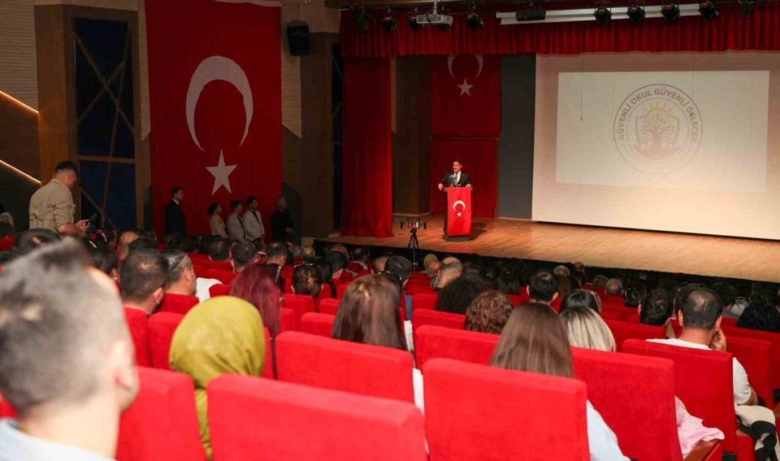 Hatay Valiliği koordinasyonunda yürütülen “Güvenli Okul Güvenli Gelecek Projesi” kapsamında