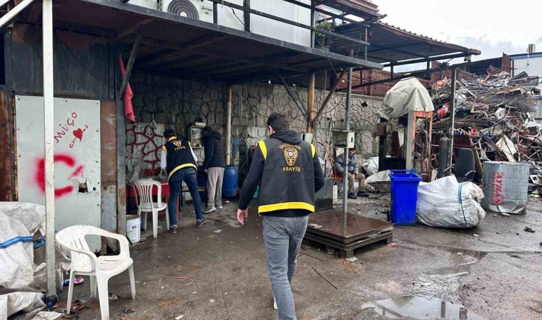 İskenderun ve Dörtyol’da hurdacılar denetlendi Hatay’da polis ekipleri tarafından İskenderun ve Dörtyol ilçelerinde faaliyet gösteren