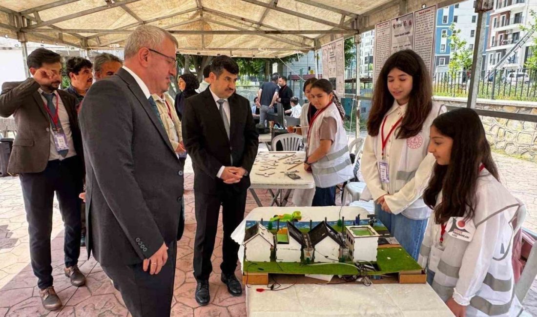 İskenderun’da TÜBİTAK bilim fuarı Hatay’ın İskenderun ilçesinde Bilim ve Sanat Merkezi’nde TÜBİTAK Bilim Fuarları