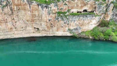 Fırat Nehri ve Göksu Nehri’nin birleştiği Kızılin Kanyonu ve etrafında