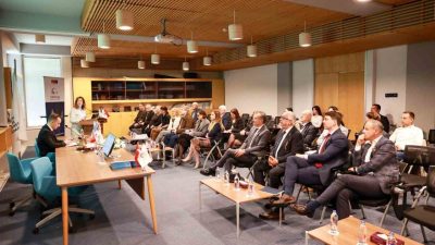 Mersin’in lojistik gücü Avrupa’ya tanıtılıyor Mersin Deniz Ticaret Odası ev sahipliğinde, Eurochambres ve Türkiye Odalar