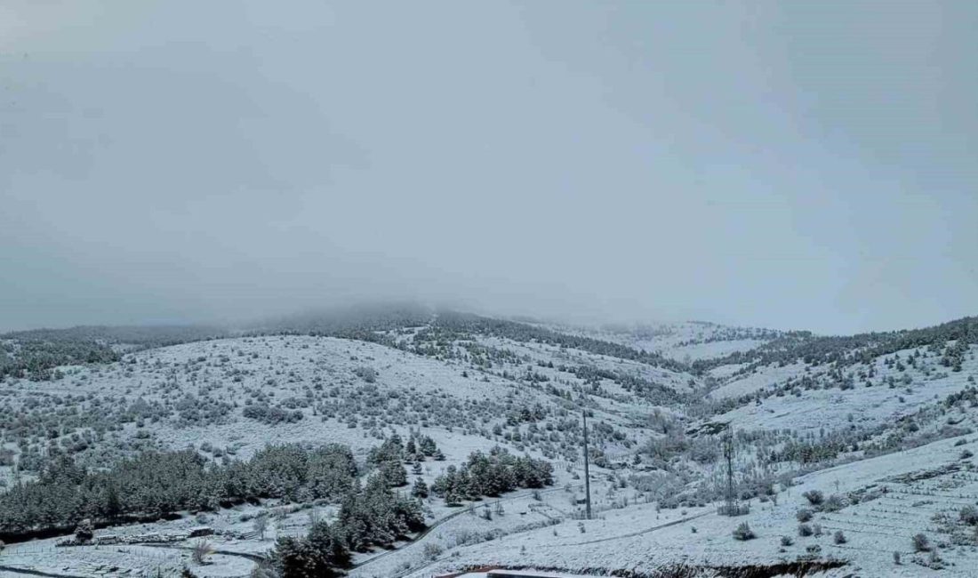 Yozgat’ta 2 Mayıs Cumartesi günü sabah saatlerinde etkili olan kar